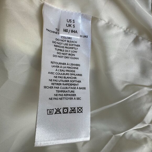 Urban Outfitters Kit Floral Patchwork Nylon Oversized Puffer Jacket Size Small - Picture 14 of 16